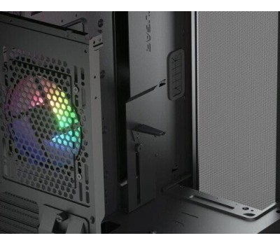 Cougar Airface RGB Black, 2х140мм + 1x120mm ARGB Fan, ARGB Fan Hub, без БП, черный, ATX