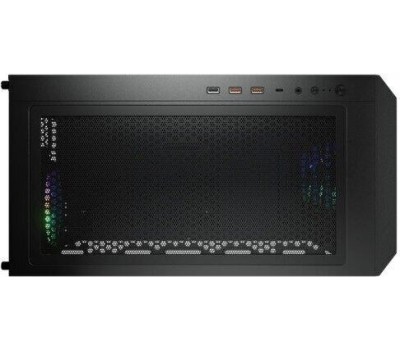 Cougar Airface RGB Black, 2х140мм + 1x120mm ARGB Fan, ARGB Fan Hub, без БП, черный, ATX