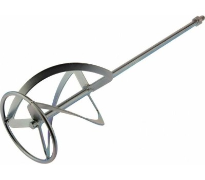 Насадка СИБРТЕХ Насадка для миксера, для легких растворов, 140 х 590 мм, оцинкованная, хвостовик резьба М14 848987