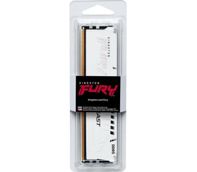 Оперативная память KINGSTON Оперативная память Fury Beast White Expo KF560C36BWE-32 DDR5 - 1x 32ГБ 6000МГц, DIMM, White, Ret