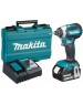 Ударный гайковерт MAKITA Ударный шуруповерт DTD153RT, 5Ач, с одним аккумулятором