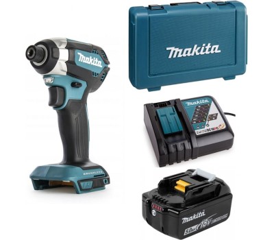 Ударный гайковерт MAKITA Ударный шуруповерт DTD153RT, 5Ач, с одним аккумулятором