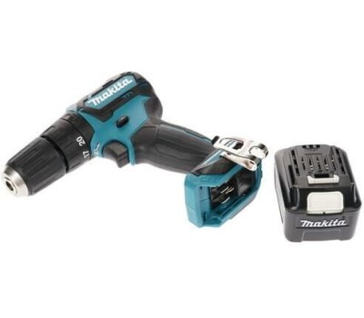 MAKITA Ударная дрель-шуруповерт HP332DWME, 4Ач, с двумя аккумуляторами