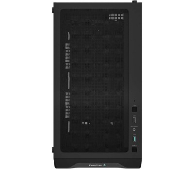 Корпус для ПК DEEPCOOL Корпус mATX CC360 ARGB, Micro-Tower, без БП, черный [r-cc360-bkapm3-g-1]