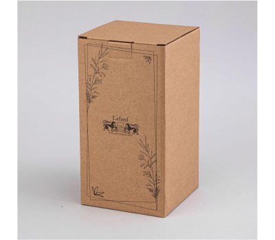 Ваза LEFARD ВАЗА 10.5*8*24СМ ЦВЕТ: БЕЛЫЙ 374-137