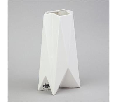 Ваза LEFARD ВАЗА 10.5*8*24СМ ЦВЕТ: БЕЛЫЙ 374-137