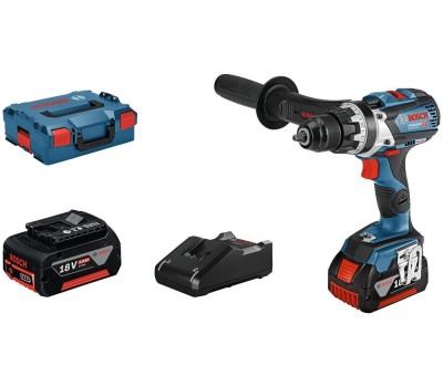 BOSCH Дрель-шуруповерт GSR 18V-110, 5Ач, с двумя аккумуляторами [06019g010c]