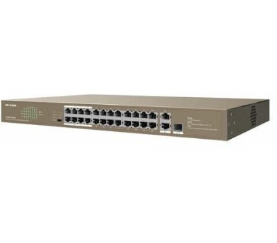Коммутатор IP-COM Коммутатор F1126P-24-250W, неуправляемый