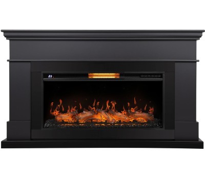 Камин электрический ROYAL THERMO Каминокомплект: Очаг Aurora RTFP/P-AR40LS, портал California 42/40/36, графит