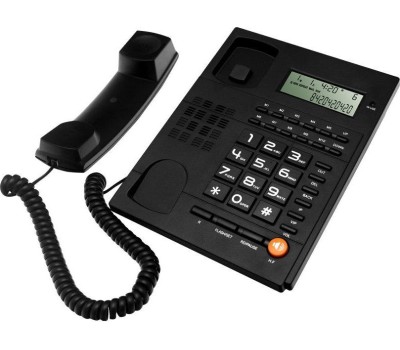 Телефон проводной RITMIX RT-420 Black