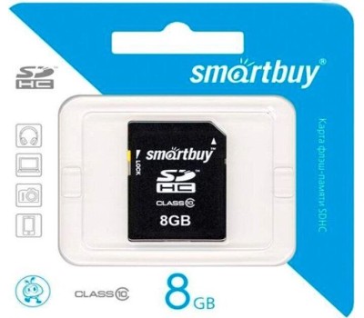 Карта памяти SMARTBUY (SB8GBSDHCCL10) SDHC 8GB Class10
