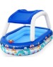 Бассейн BESTWAY Бассейн надувной с навесом от солнца 54370 SEA CAPTAIN FAMILY POOL (8943)