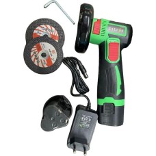 Углошлифовальная машина ZITREK AG 12 (75мм, 12 B, Li-Ion акк. 2x2.0Ач) 063-4401