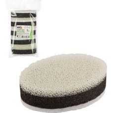 РЫЖИЙ КОТ Набор губок для мытья посуды трехслойных KS-09 (белый/черный), 5 шт (107571)