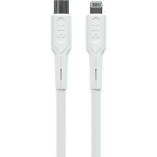 Кабель MORE CHOICE (4620202553256) K63ia 2м USB 3.0A PD 27W для Lightning ng 8-pin Type-C - 2м , белый