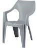 Кресло DECORONA DC628720025 DeForma 550x535x785 мм дымчатый кварц