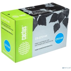 CACTUS CF214X Картридж лазерный CS-CF214X черный (17500стр.) для HP LJ 700/M712