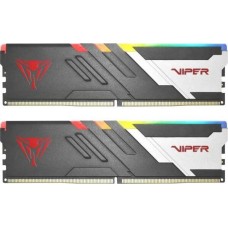 PATRIOT Память DDR5 2x16GB 5600MHz PVVR532G560C36K Viper Venom RGB RTL Gaming PC5-44800 CL36 DIMM 288-pin 1.25В с радиатором Ret