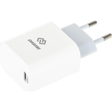 DIGMA Сетевое зар./устр. DGW2C 20W 3A (PD) USB-C универсальное белый (DGW2C0F010WH)