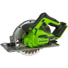 GREENWORKS Циркулярная пила GD24CS, 185мм, аккумуляторная, 24В, без АКБ, без ЗУ [1500907]