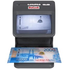DOCASH Детектор банкнот mini IR/UV/AS 10658 просмотровый