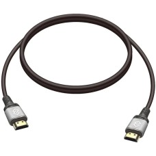 кабель DIGMA Кабель аудио-видео D-HDMI-V2.0-1.5M, HDMI (m) - HDMI (m), ver 2.0, 1.5м, GOLD, черный