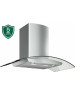 Вытяжка ELIKOR Вытяжка каминная Аметист S4 90Н-700-Э4Д, нержавеющая сталь/тонированное стекло, кнопочное управление [940698]