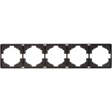 KRANZ Рамка ROUND 5-постовая оникс