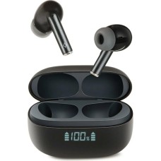 TTEC Наушники беспроводные AirBeat Pro ANC LCD TWS Bluetooth Headset. Цвет: черный