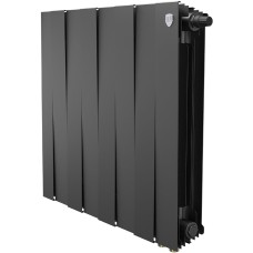 Радиатор ROYAL THERMO Радиатор биметаллический PianoForte 500 Чёрный VR80 - 8 секц