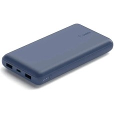 BELKIN Внешний аккумулятор Power Bank 20000mAh 2*USB-A&USB-C 15W. Цвет: синий