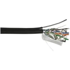 LANMASTER Кабель информационный TWT-5EFTP-OUT-TR кат.5E FTP 4 пары 24AWG PE внешний 305м черный