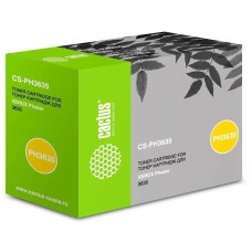CACTUS Картридж лазерный CS-PH3635 108R00796 черный (10000стр.) для Xerox Phaser 3635