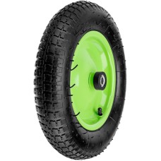 СИБРТЕХ Колесо пневматическое 3.25/3.00-8, длина оси 90 мм, подшипник 16 мм 68973