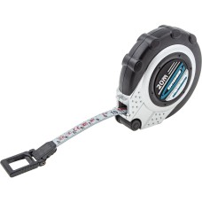 GROSS Рулетка геодезическая 20 м х 13 мм, закрытый корпус, металлическая лента, нейлон 31251