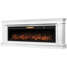 Камин электрический ROYAL THERMO Каминокомплект: Очаг Aurora RTFP/P-AR60LS, портал Olympia 60, белый