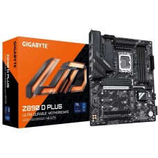 GIGABYTE Материнская плата Z890 D PLUS, Z890, LGA1851, 4*DDR5, 3*PCIEx16, 4*M.2, 2*TypeC, 1*USB3.2Gen2, 6*USB3.2Gen1, 8*USB2.0, 4*SATA3.0, 2.5G, DP, ATX, RTL