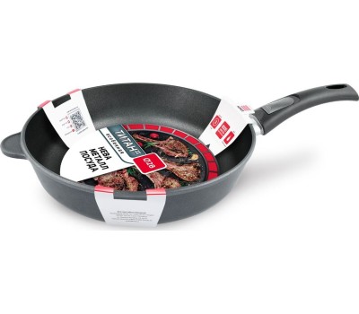 Сковорода НЕВА МЕТАЛЛ ПОСУДА 9028 д.28 съем. руч.