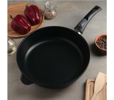 Сковорода НЕВА МЕТАЛЛ ПОСУДА 9028 д.28 съем. руч.