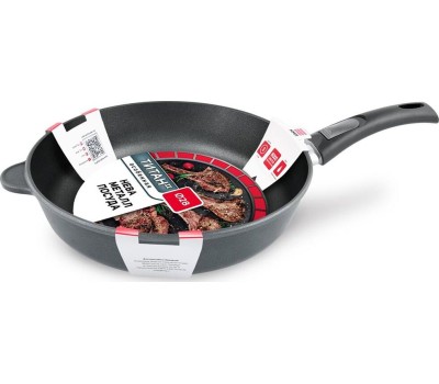 Сковорода НЕВА МЕТАЛЛ ПОСУДА 9028 д.28 съем. руч.