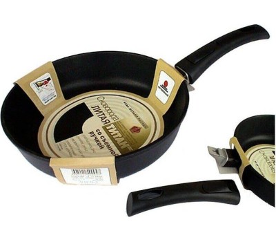 Сковорода НЕВА МЕТАЛЛ ПОСУДА 9028 д.28 съем. руч.