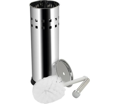 Аксессуары для ванной комнаты и туалета САНАКС 331 Ёрш для унитаза напольный метал. перфорированный