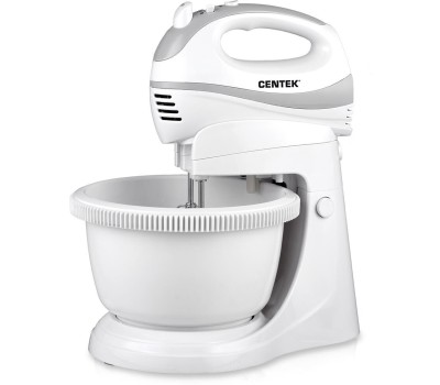 Миксер CENTEK CT-1106 белый/серый