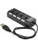 USB хаб GEMBIRD (14656) UHB-U2P4-03