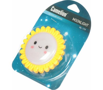 Светильник детский CAMELION (12535) NL-179 СОЛНЫШКО