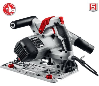 Пила ЗУБР ПП-55 Пила погружная, 90°-55 мм, диск 165 мм