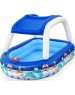Бассейн BESTWAY Бассейн надувной с навесом от солнца 54370 SEA CAPTAIN FAMILY POOL (8943)