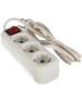 колодка SMARTBUY (SBE-16-3-00-ZS) колодка 3 гнз. 16а/3,5квт, c заземлением