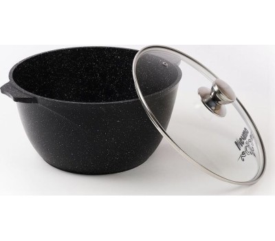 Кастрюля МЕЧТА 45802 Гранит black 5л