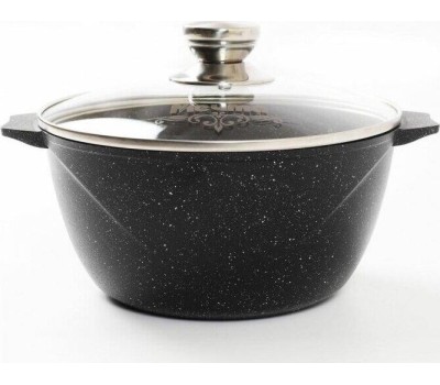 Кастрюля МЕЧТА 45802 Гранит black 5л